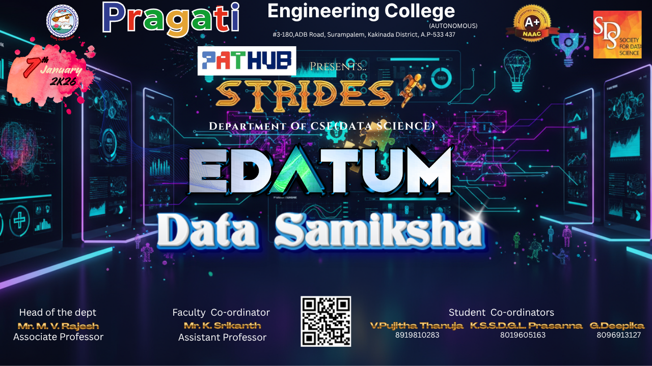 Data Samiksha Event Poster